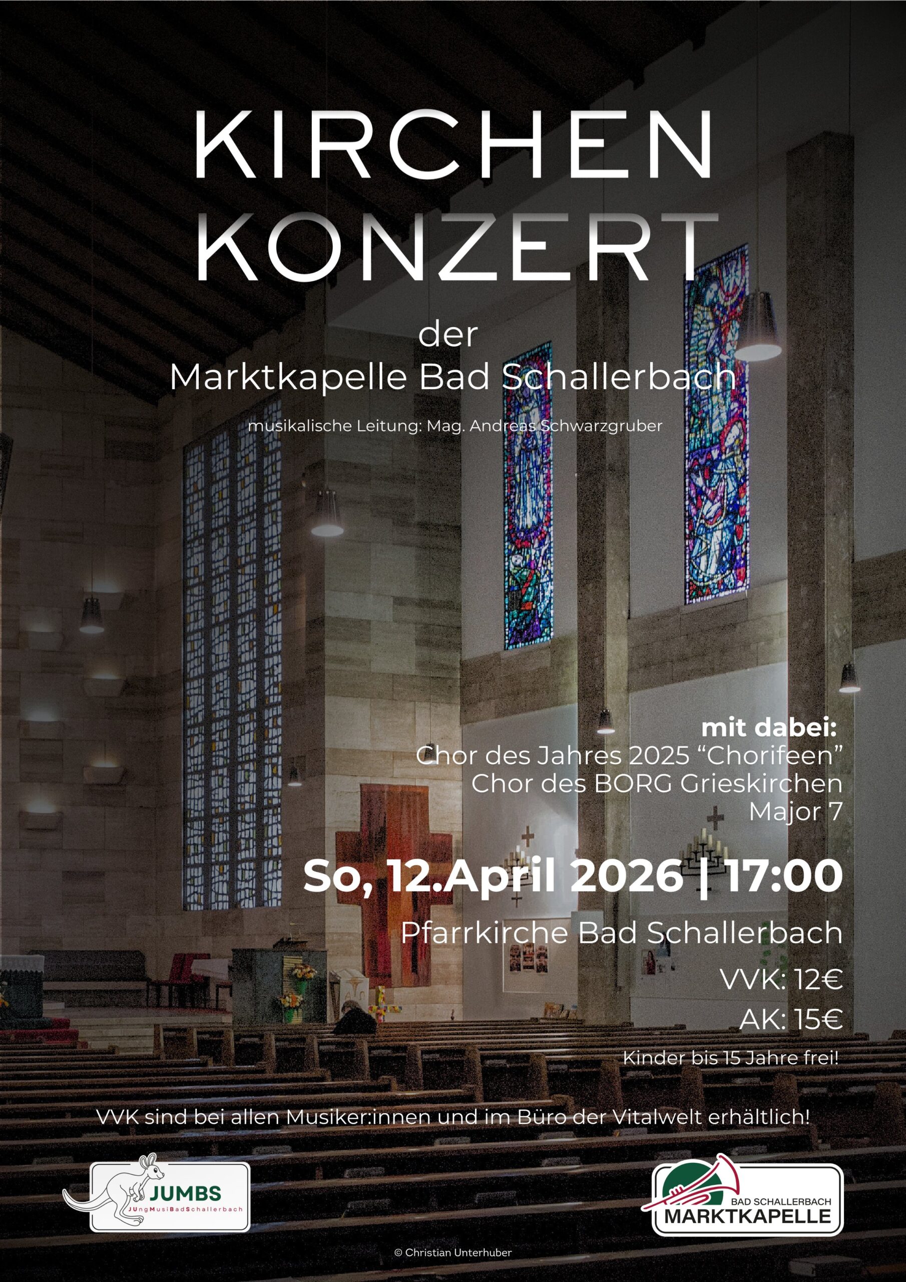 Kirchenkonzert Plakat 2026